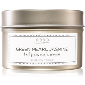 KOBO Coterie Green Pearl Jasmine mirisna svijeća u limenci 113 g