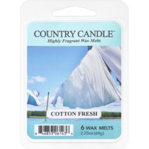 Country Candle Cotton Fresh vosak za aroma lampu 64 g