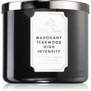 Bath & Body Works White Barn Mahogany Teakwood High Intensity mirisna svijeća 411 g