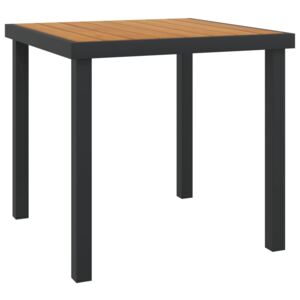 VidaXL Vrtni stol smeđi 78,5 x 78,5 x 74 cm aluminij i WPC
