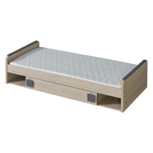 Jednostruki krevet 80 cm Gemo G13 (s rešetkom i prostorom za odlaganje)