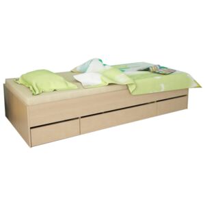 Zondo Jednostruki krevet 90 cm Matari (bukva) . 794652