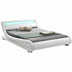 Bračni krevet 160 cm Sampana (s rešetkom i LED)