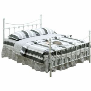 Bračni krevet 160 cm Nivien (s rešetkom)