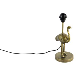 Vintage stolna svjetiljka mesing - Flamingo To