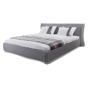 Zondo Bračni krevet 140 cm PARNAS (s podnicom) (siva). 1007416